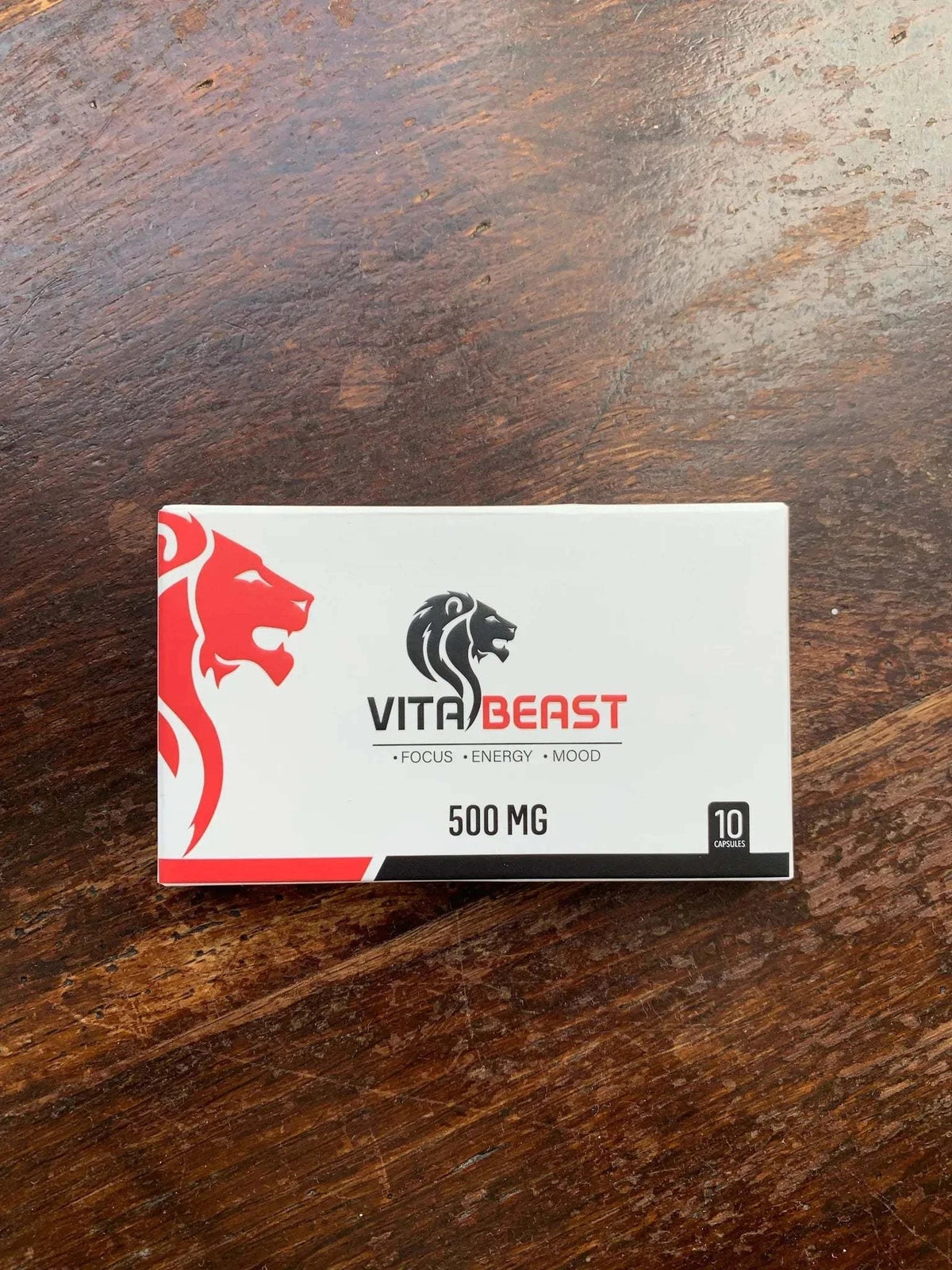 Vitabeast Bleu complément alimentaire énergie naturelle 500 mg gélules vitalité et concentration