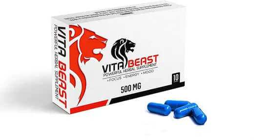 VitaBeast Ultra Puissant : La Solution Naturelle pour la Vitalité et la Santé Sexuelle - VitaBeast